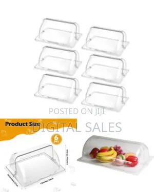 Transparent Bakery Pan Bread Bowl Dessert Display Cabinet Square0