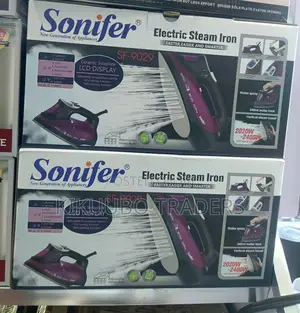 Sonifer Smart LCD Display Smart Steam Iron