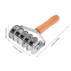 Stainless Steel Dough Lattice Roller Cutter