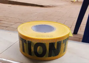 Caution Tape Yellow 500metres Long 3 Inches Wide