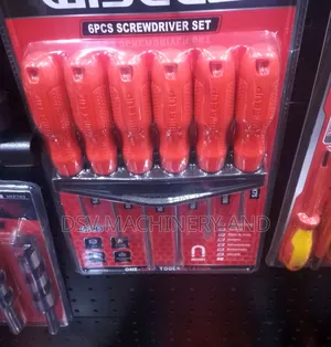 6 Pieces of Screw Drivers