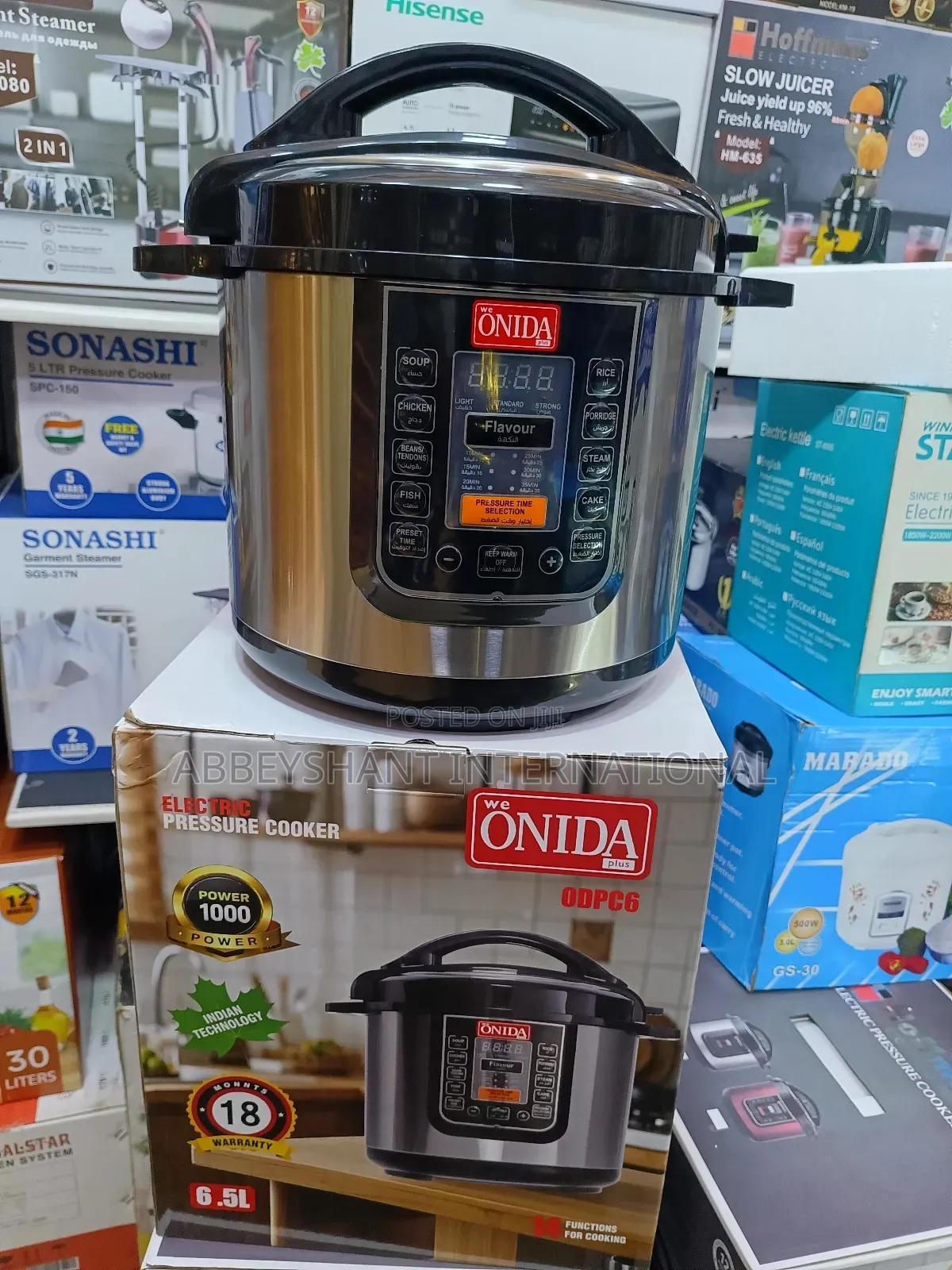 6.5litres Pressure Cooker Onida Pressure Cooker