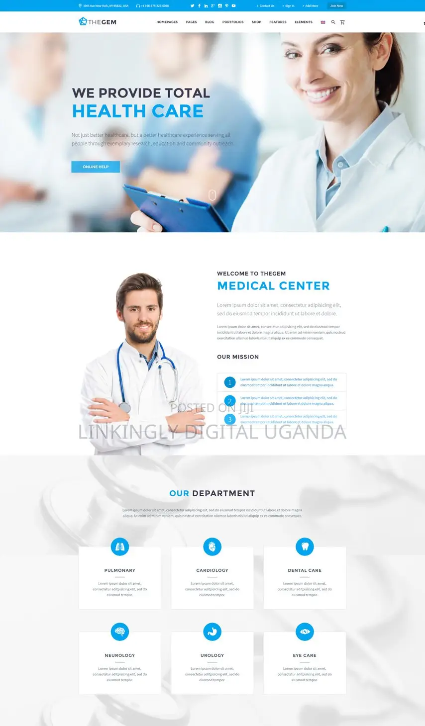 Innovative Solutions for Clinic/Hospital Website Development