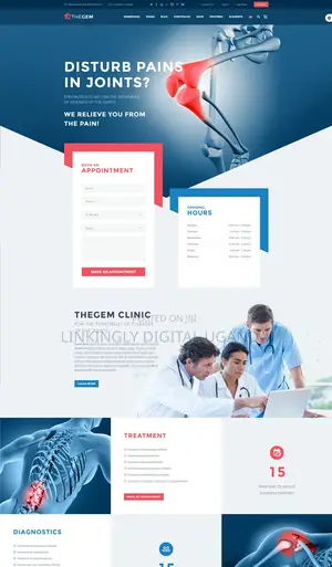 Innovative Solutions for Clinic/Hospital Website Development