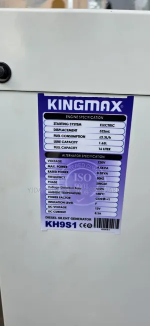 Generator Kingmax 9kva