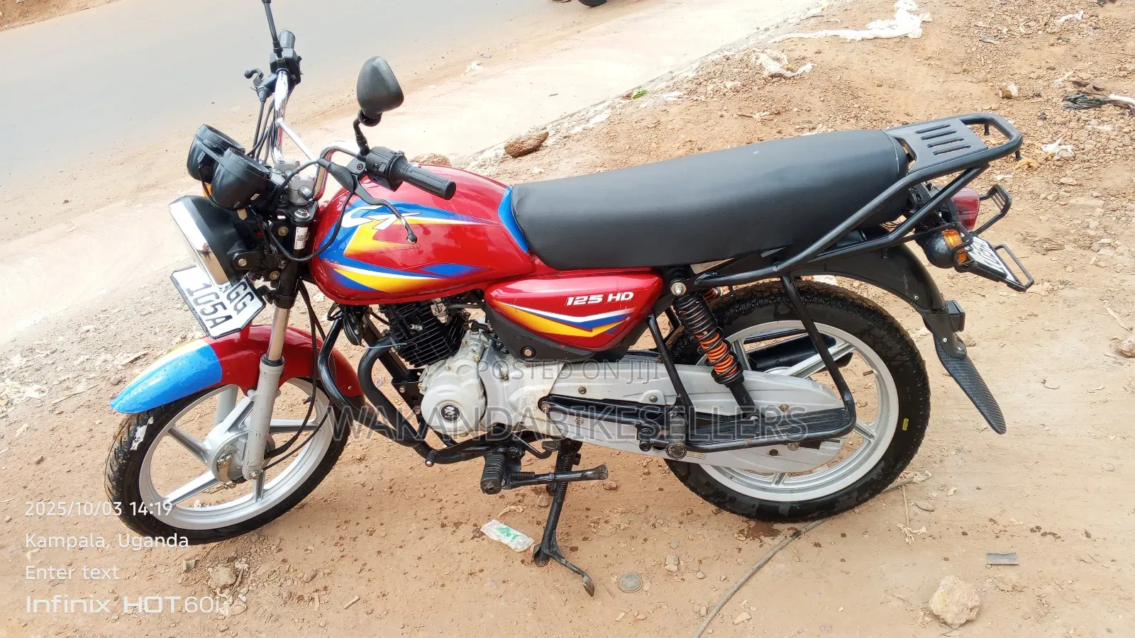 Bajaj Boxer 125 2024 Red