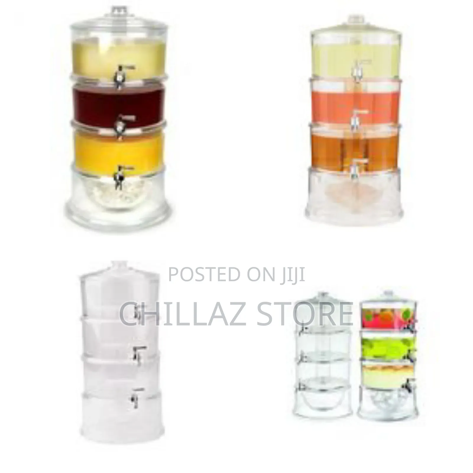 3 Tier Acrylic Water Juice Dispenser.