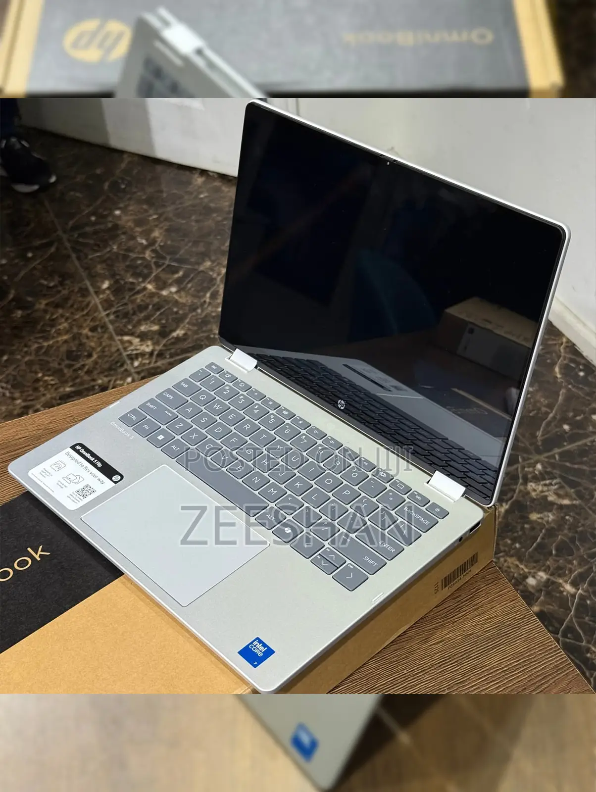 New Laptop HP OmniBook 5 Flip 16GB Intel Core 7 SSD 512GB