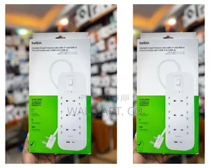 Surge Protector With Usb-C and Usb-a Ports 8 Outlets