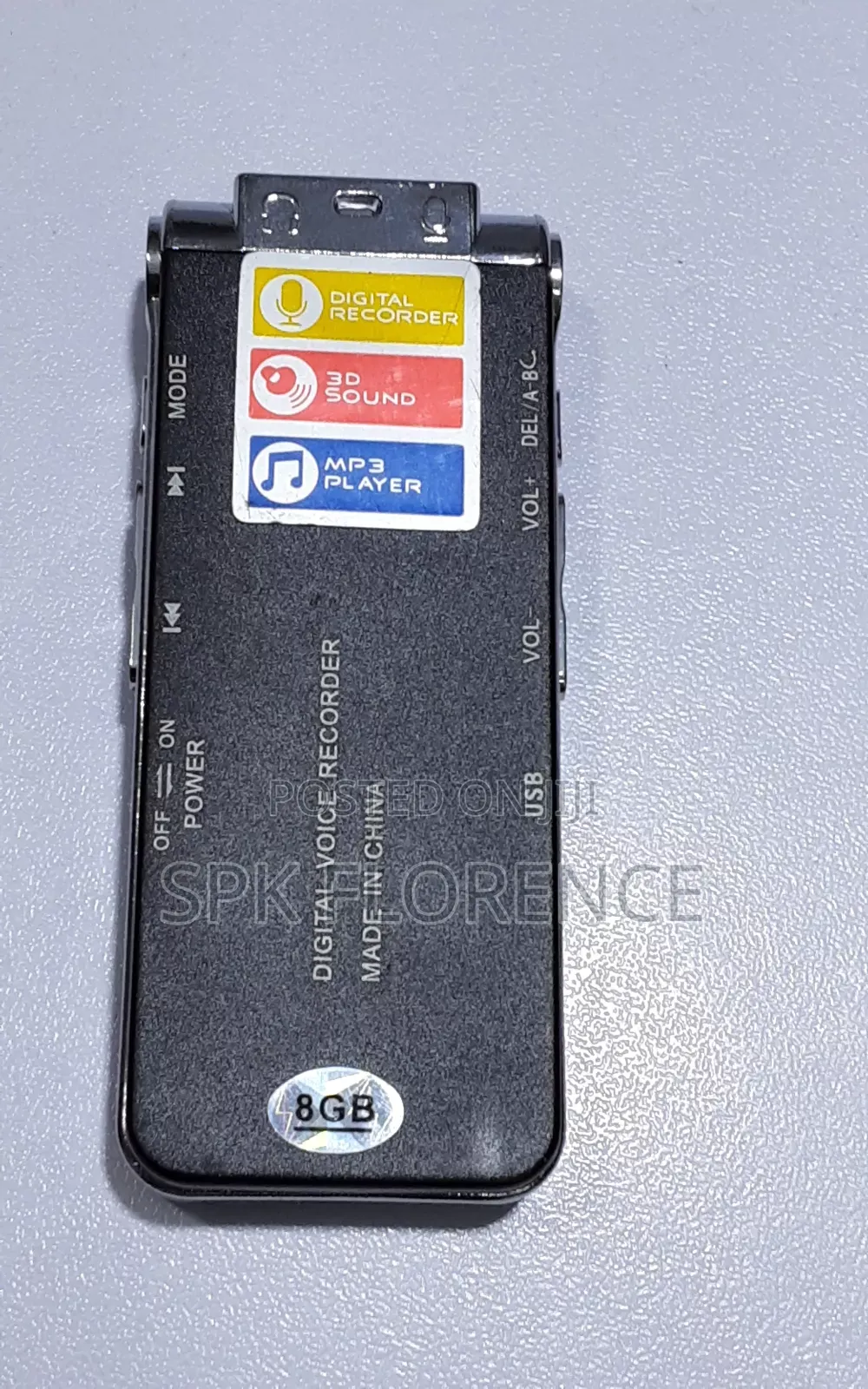 Multifunctional Rechargeable 8gb