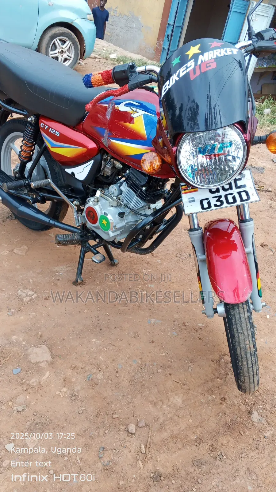 Bajaj Boxer 125 2024 Red