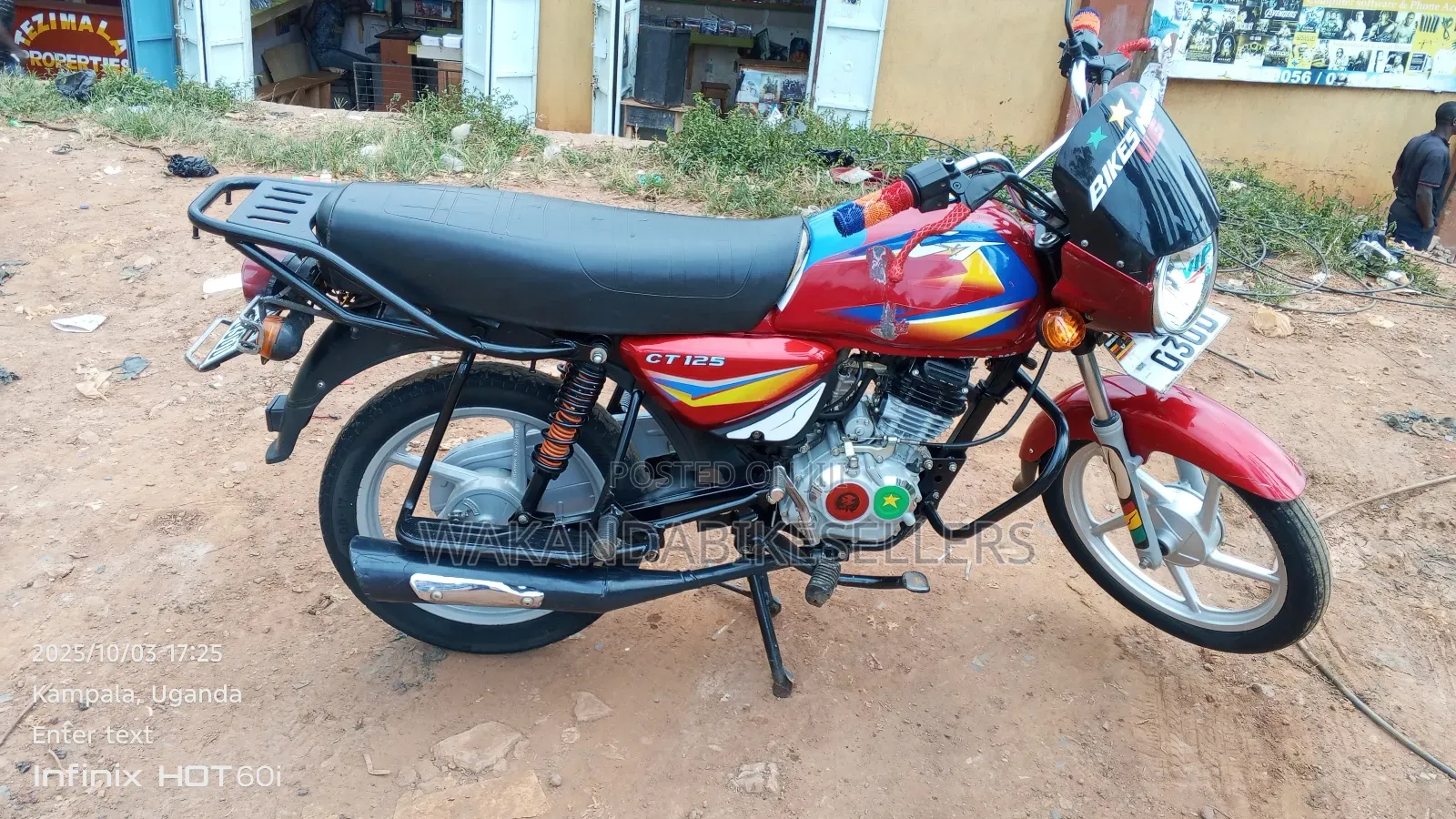 Bajaj Boxer 125 2024 Red