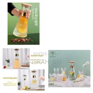 A Set of Water Jar and 4 Glasses