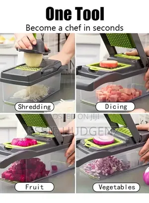 Multifunctional Chopper, Veggie Slicer