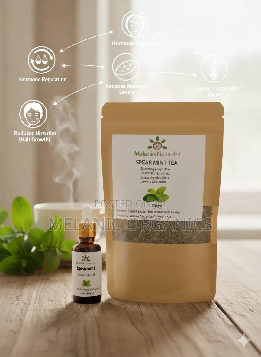 Organic Spearmint Tea, Healthy Refreshing