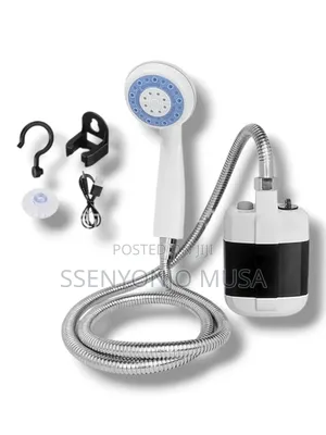Portable Camping Shower–Battery Powered Outdoor Shower Pump for Travel
