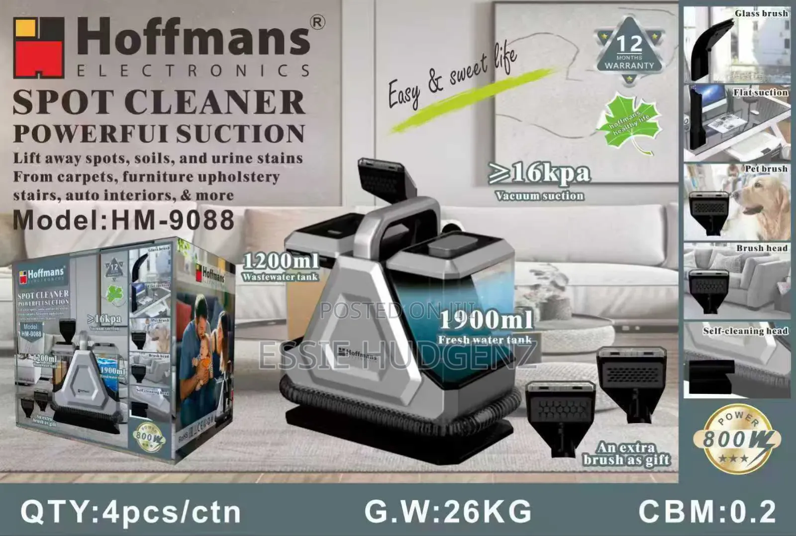 Hoffmans Spot Carpet Cleaner
