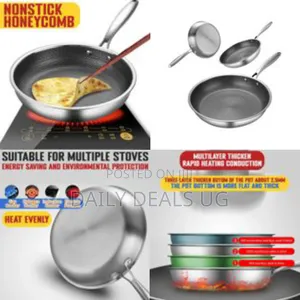 Idrop 26cm Inner Honeycomb Nonstick Single Handle Frying Pan Pancake