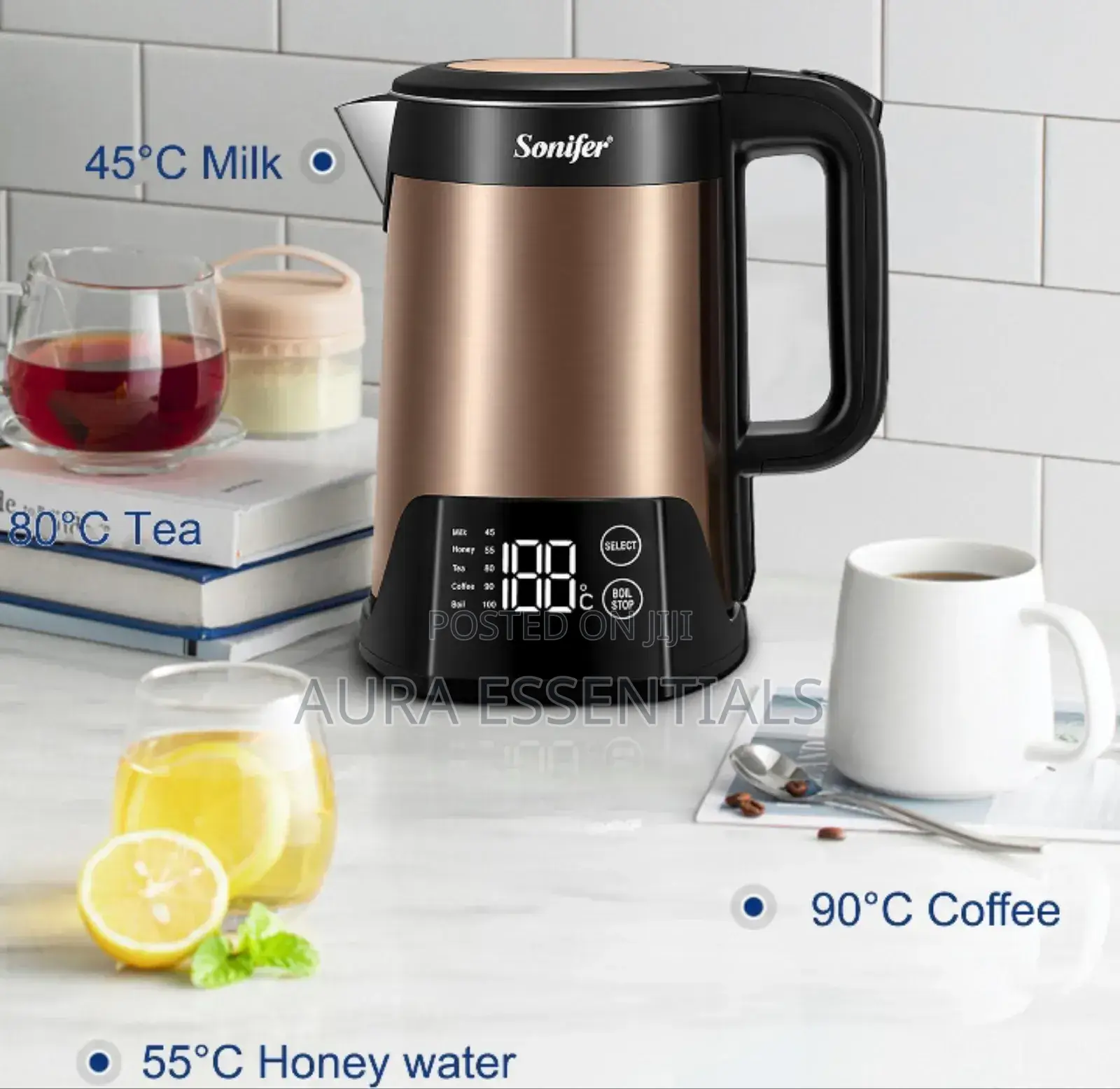 Sonifer Digital Multifunction Electric Kettle