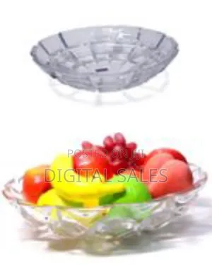 Acrylic Fruit Bowl Transparent Fruit Dish, Modern Simple Snack Tray