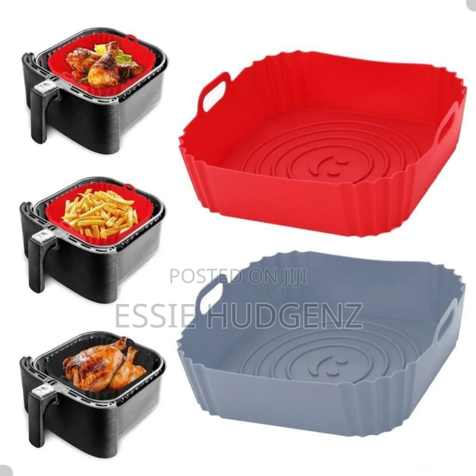Silicone Air Fryer Liners(2pcs),(4ps)