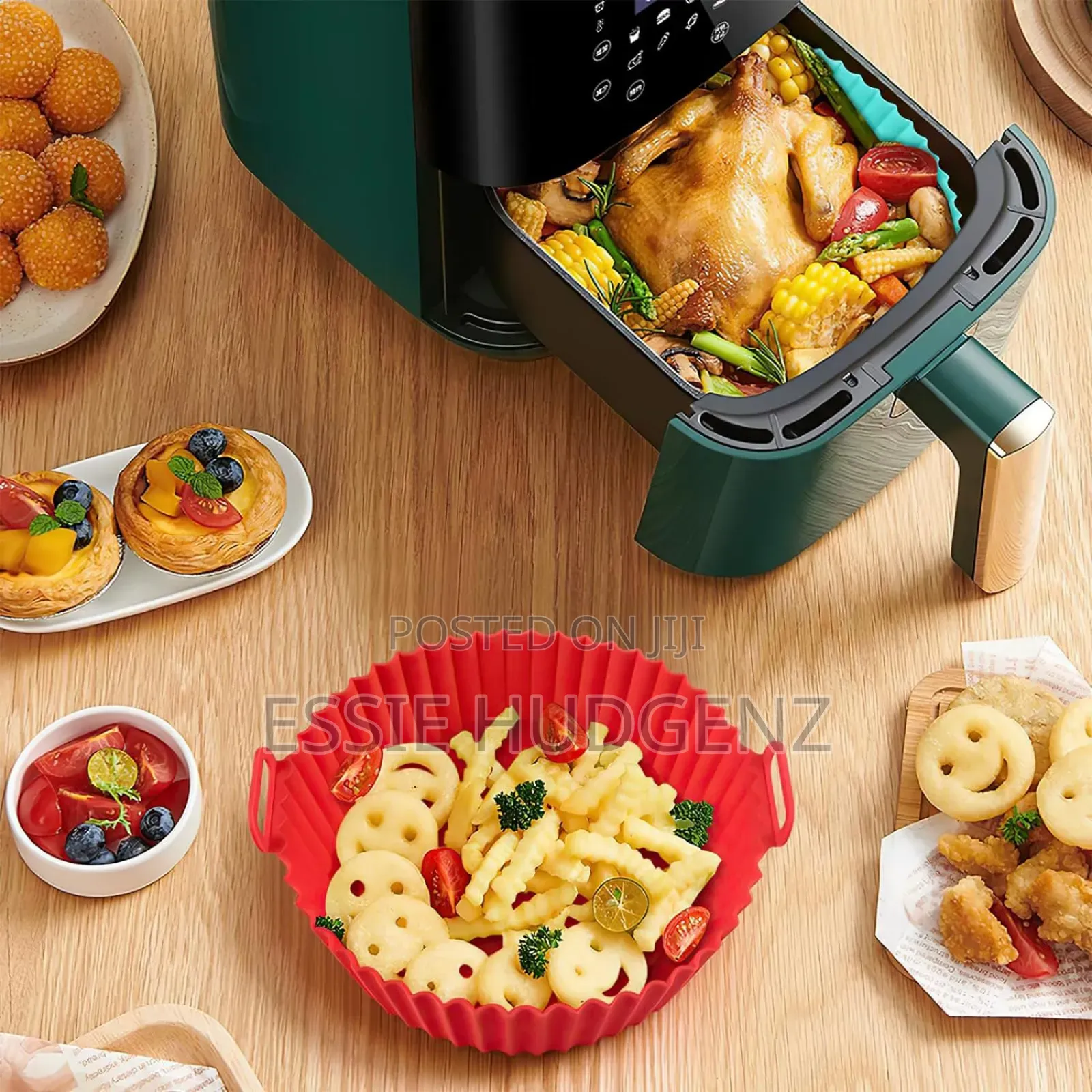 Silicone Air Fryer Liners(2pcs),(4ps)