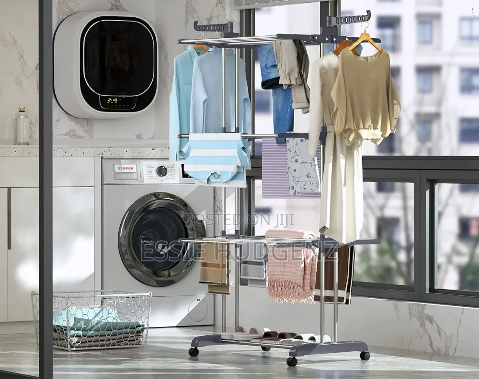 Foldable Clothes Drying Rack[4tier]