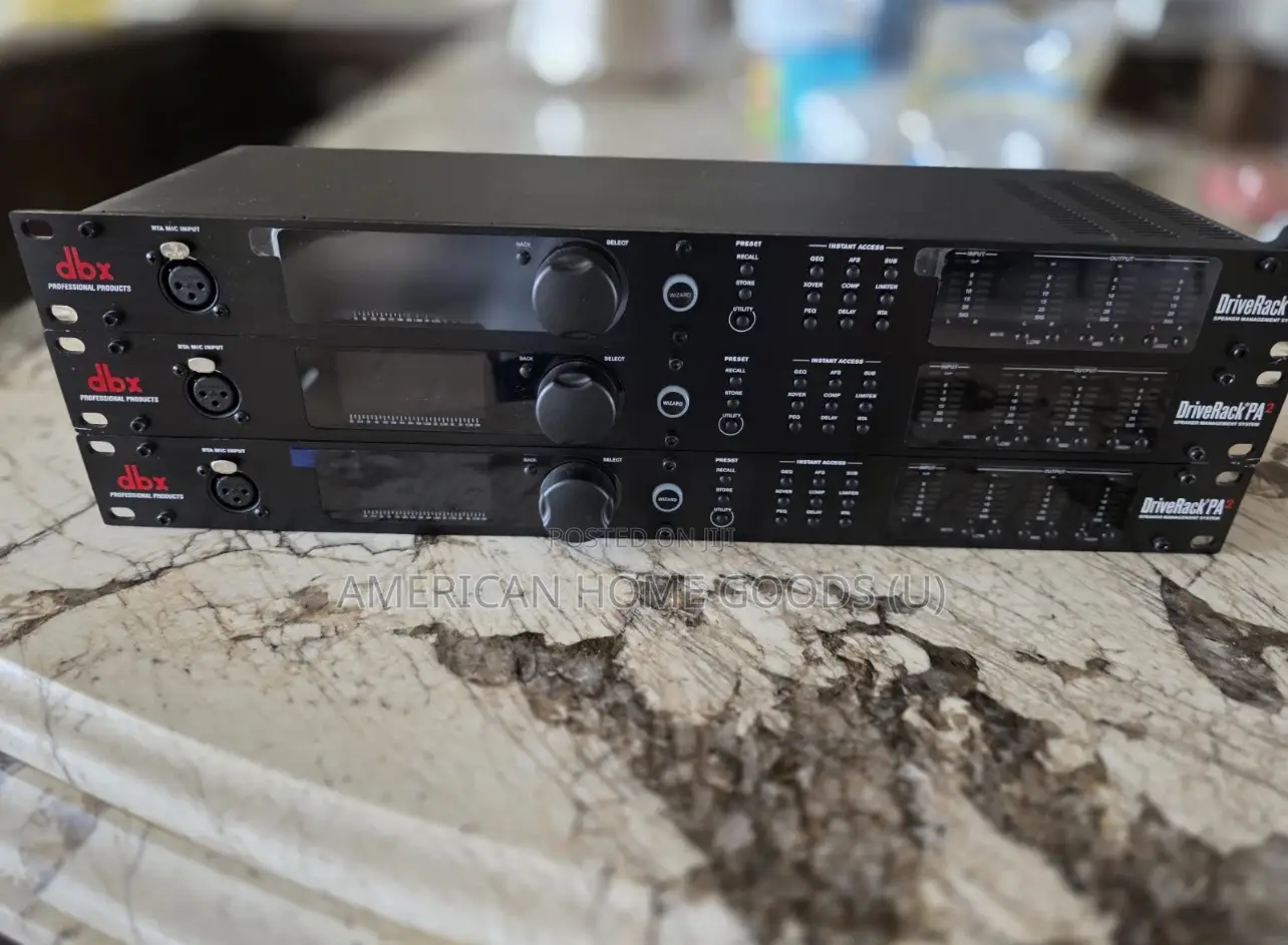 Original DBX Driverack Pa2s. Complete Loudspeaker Management System