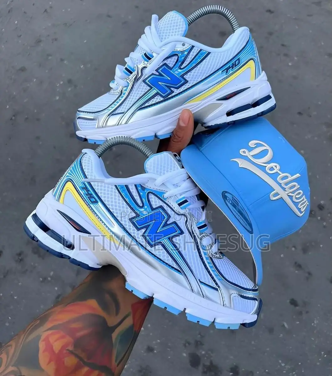 New Balance 740 White/Blue