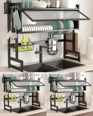 Metallic Kitchen Organizers