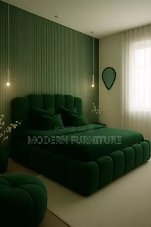 Luxury Green Bed