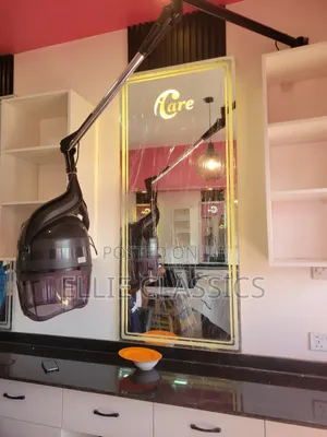 Logo Branded Saloon Mirror