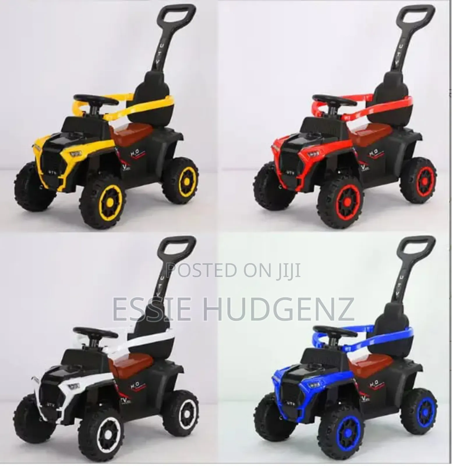 Rechargeable Push Car With Remote