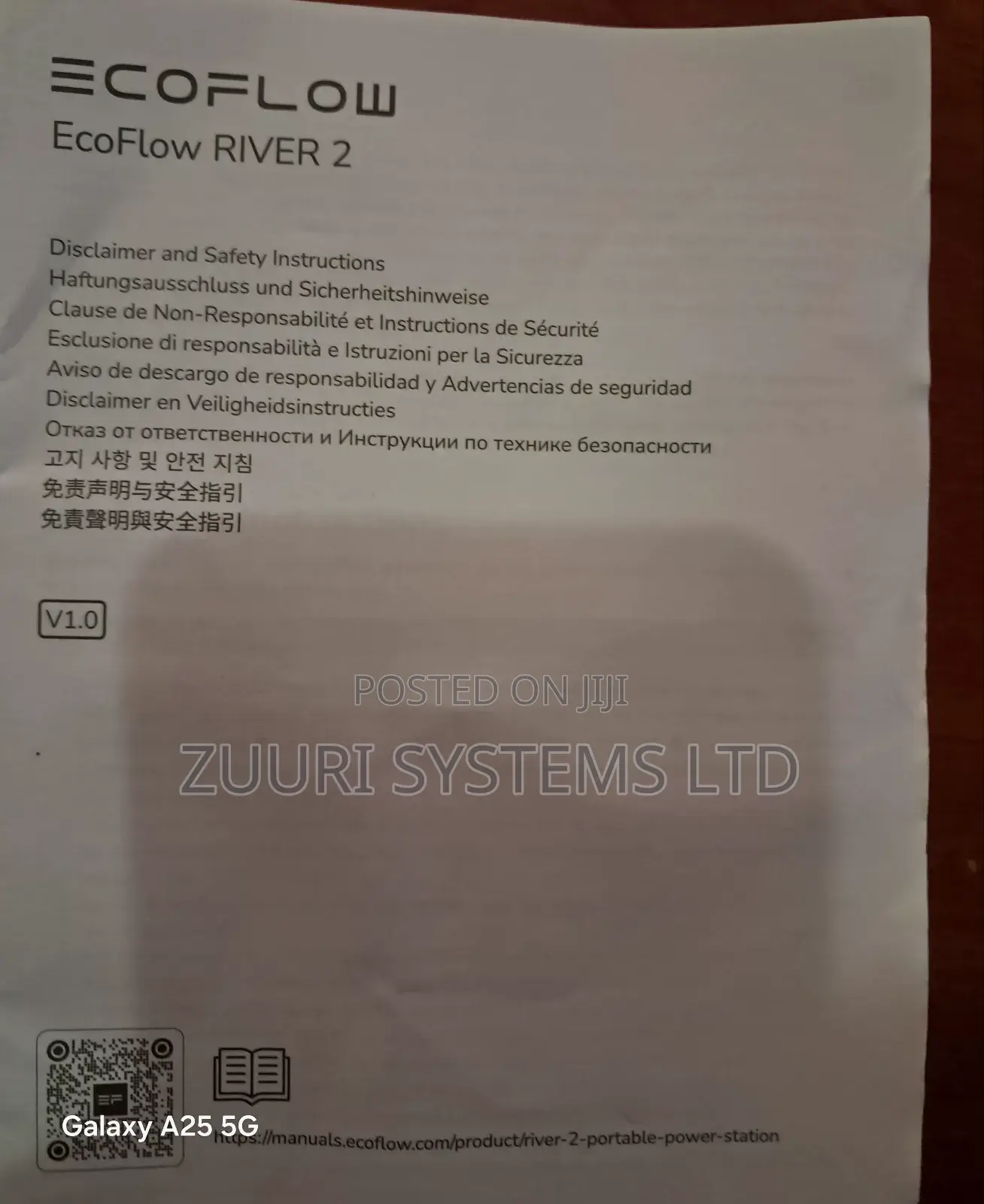 Ecoflow River 2 300watts Portable Power Station