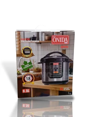 Onida Electric Pressure Cooker 6.5l, 1000w, Multi-Function Cooking Pot