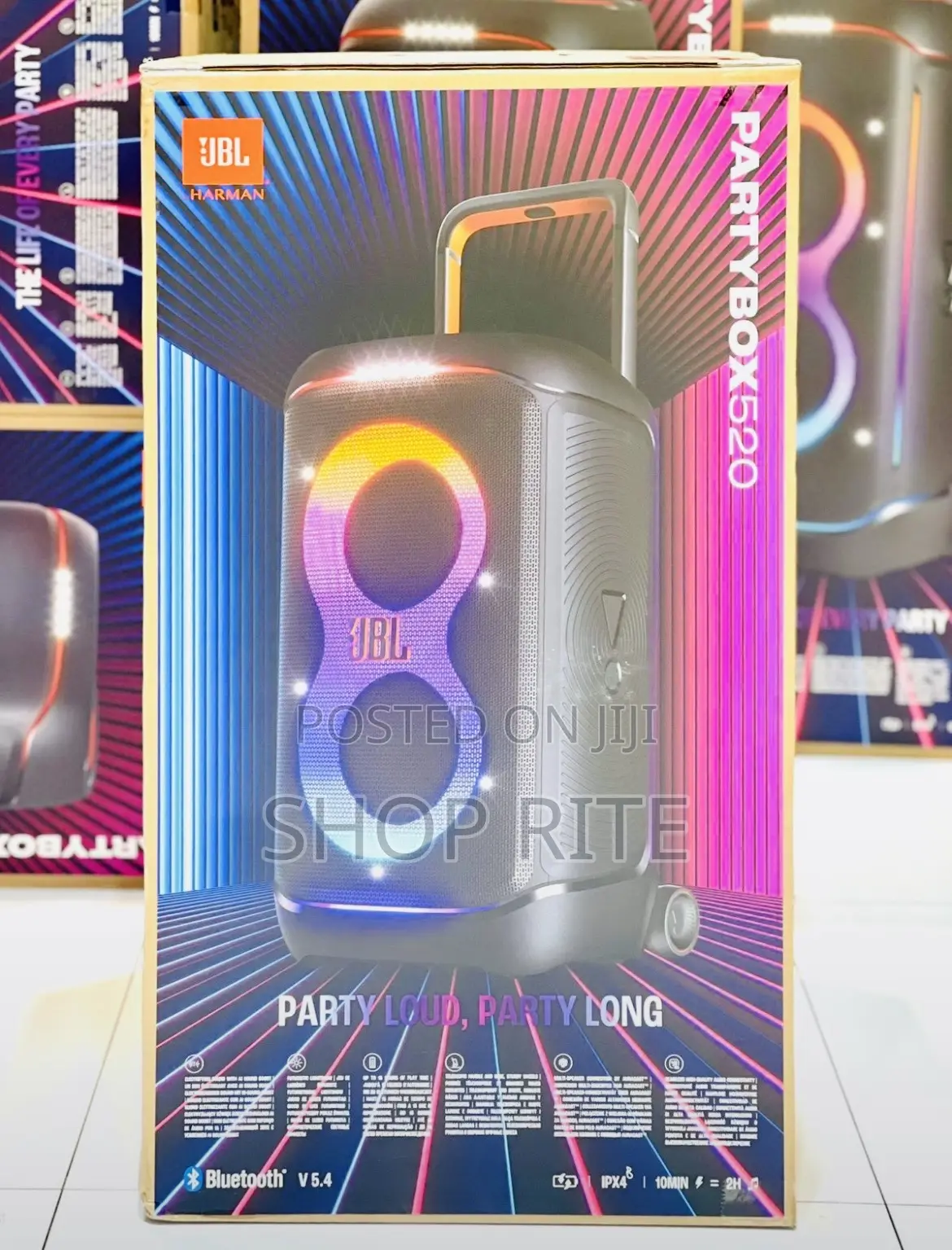 JBL Party Box 520 Water Proof Speaker