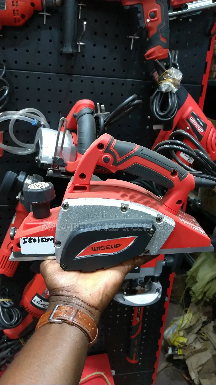 Wiseup Electric Wood Planer Handheld Planer