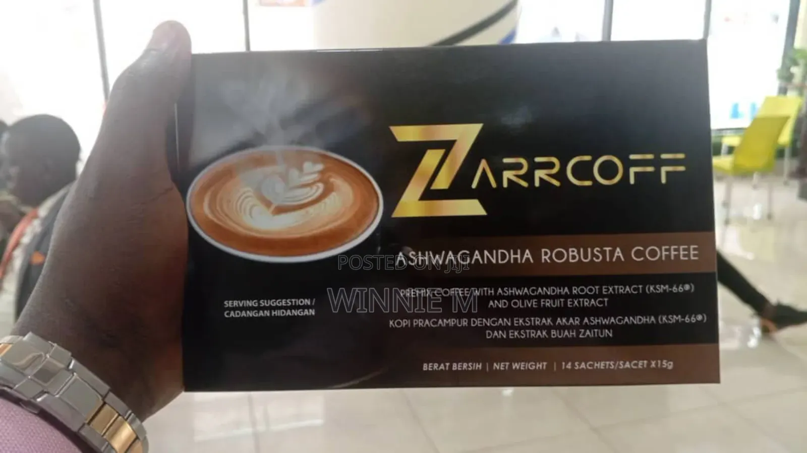 Zarr Coffee (Ashwagandha Robusta Coffee)