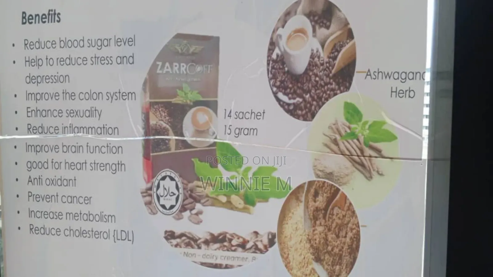 Zarr Coffee (Ashwagandha Robusta Coffee)