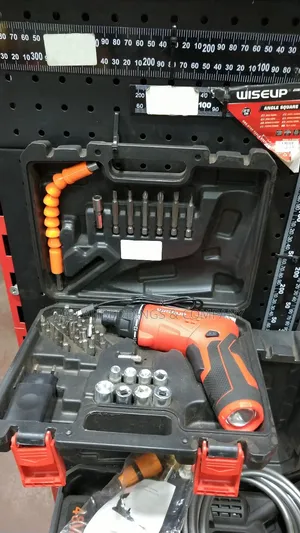 Screwdriver Set – Cordless Power Tool With Led Flashlights, Bits