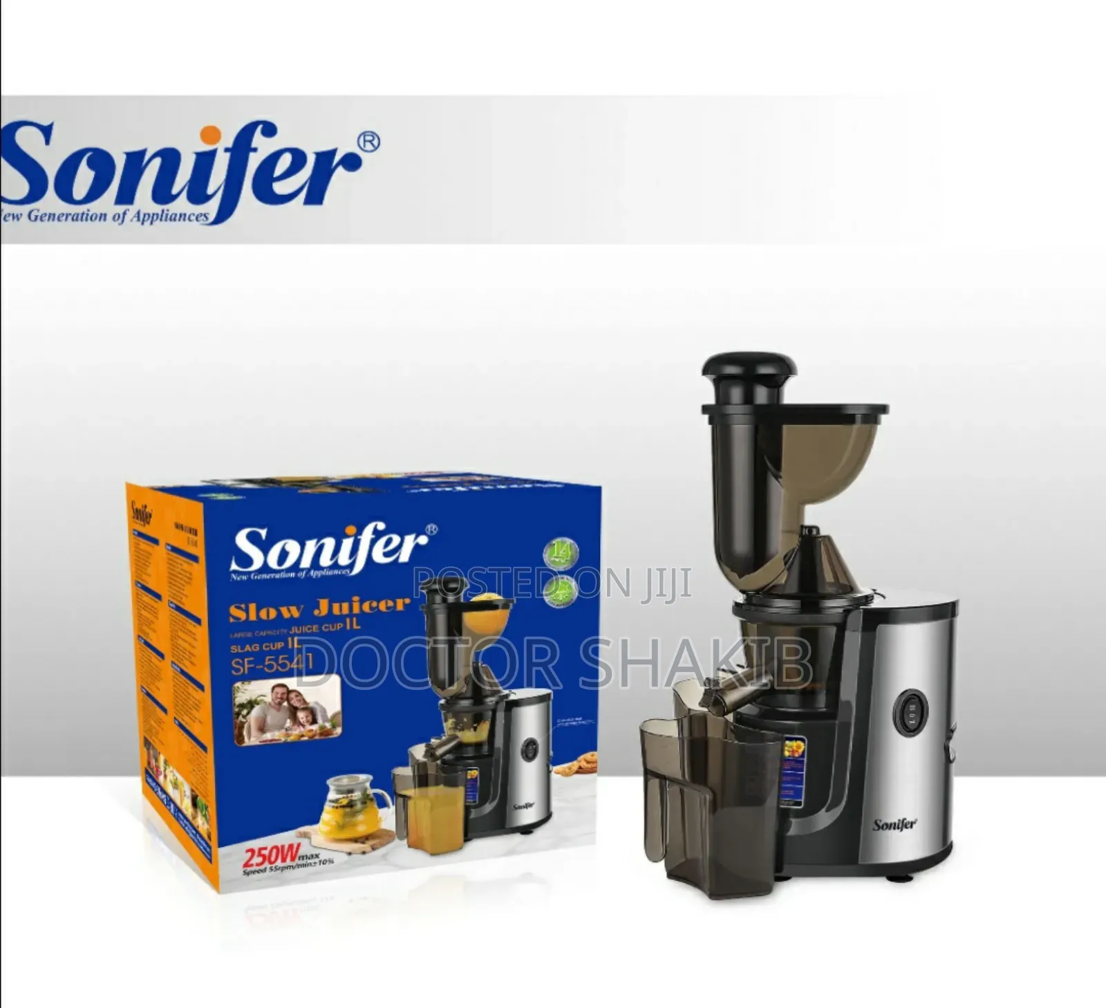 Quality Sonifer Sf-5541 Slow Juicer