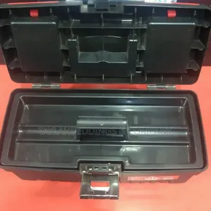 Wiseup High Quality Medical 2layer Plastic Tool Box Storage Organizer