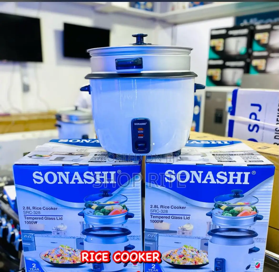 Sonashi 2.8 Liters Rice Cooker