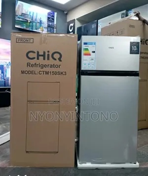 Chiq 150litres Double Door Fridge