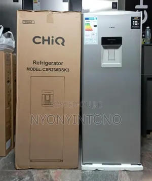 Chiq 230ltrs Single Door Frost Free Refrigerator With Water Dispenser