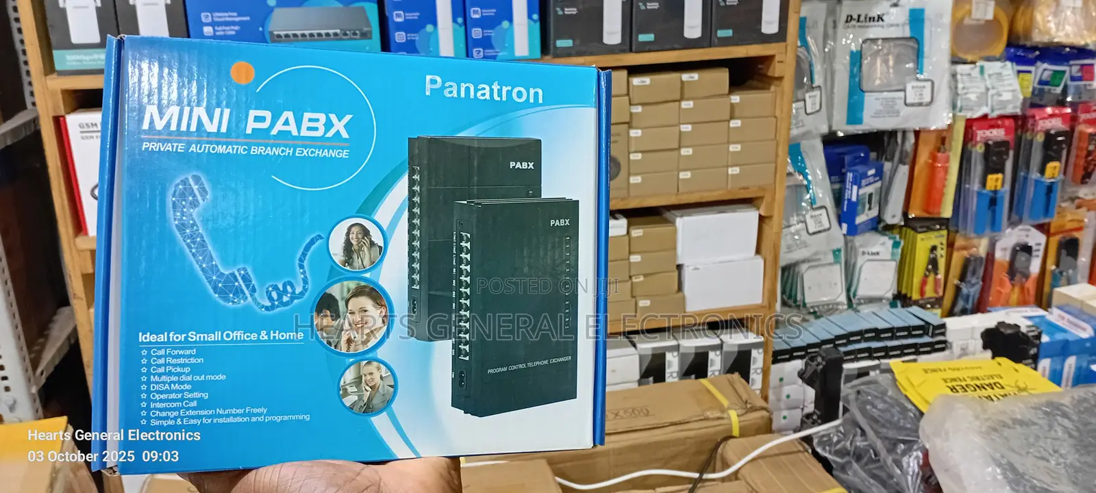 Panatron PBX System 8 Extensions With GSM