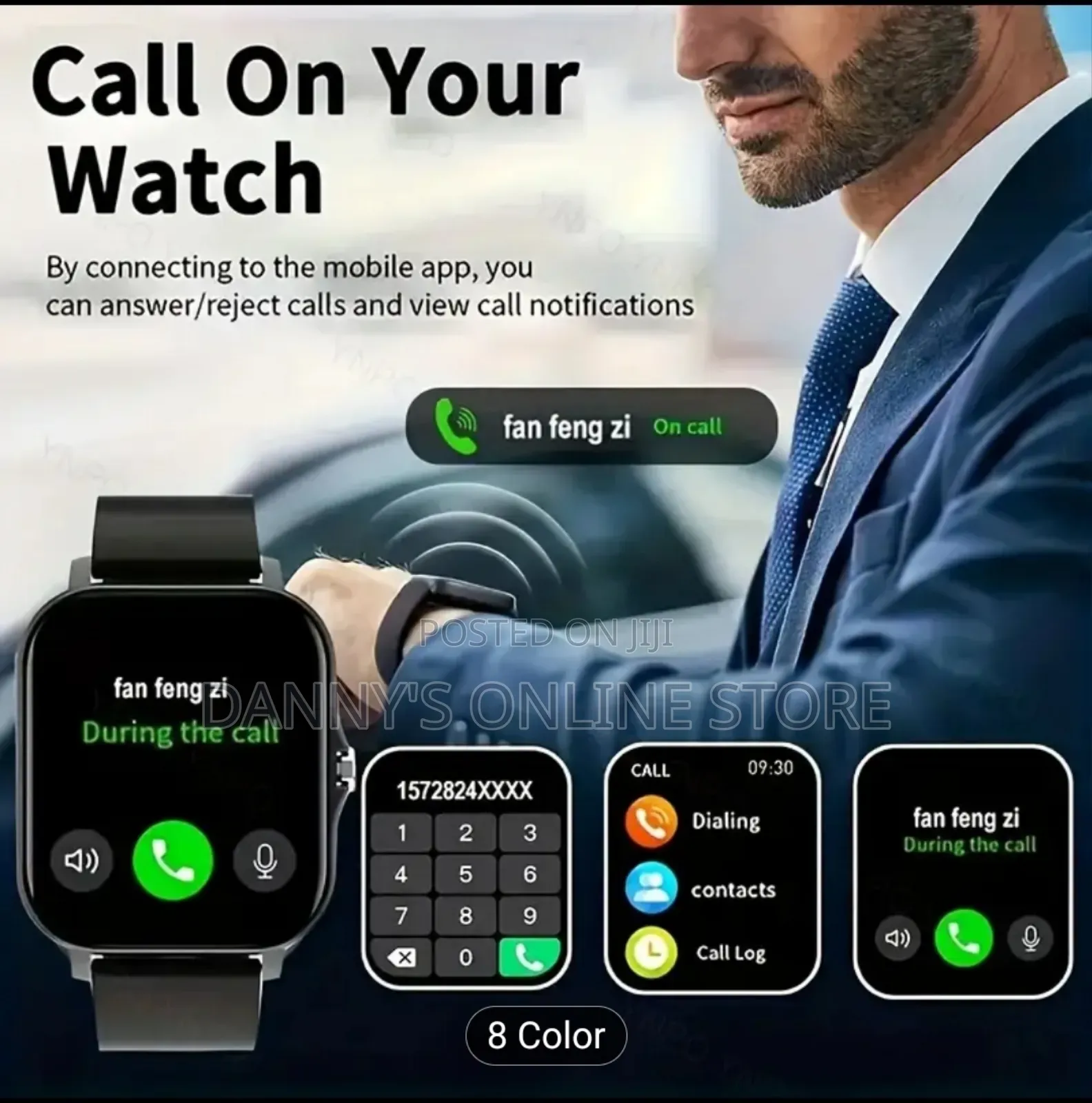 New Smart Watch With Wireless Calling/Receiving, Multiple Sports Modes