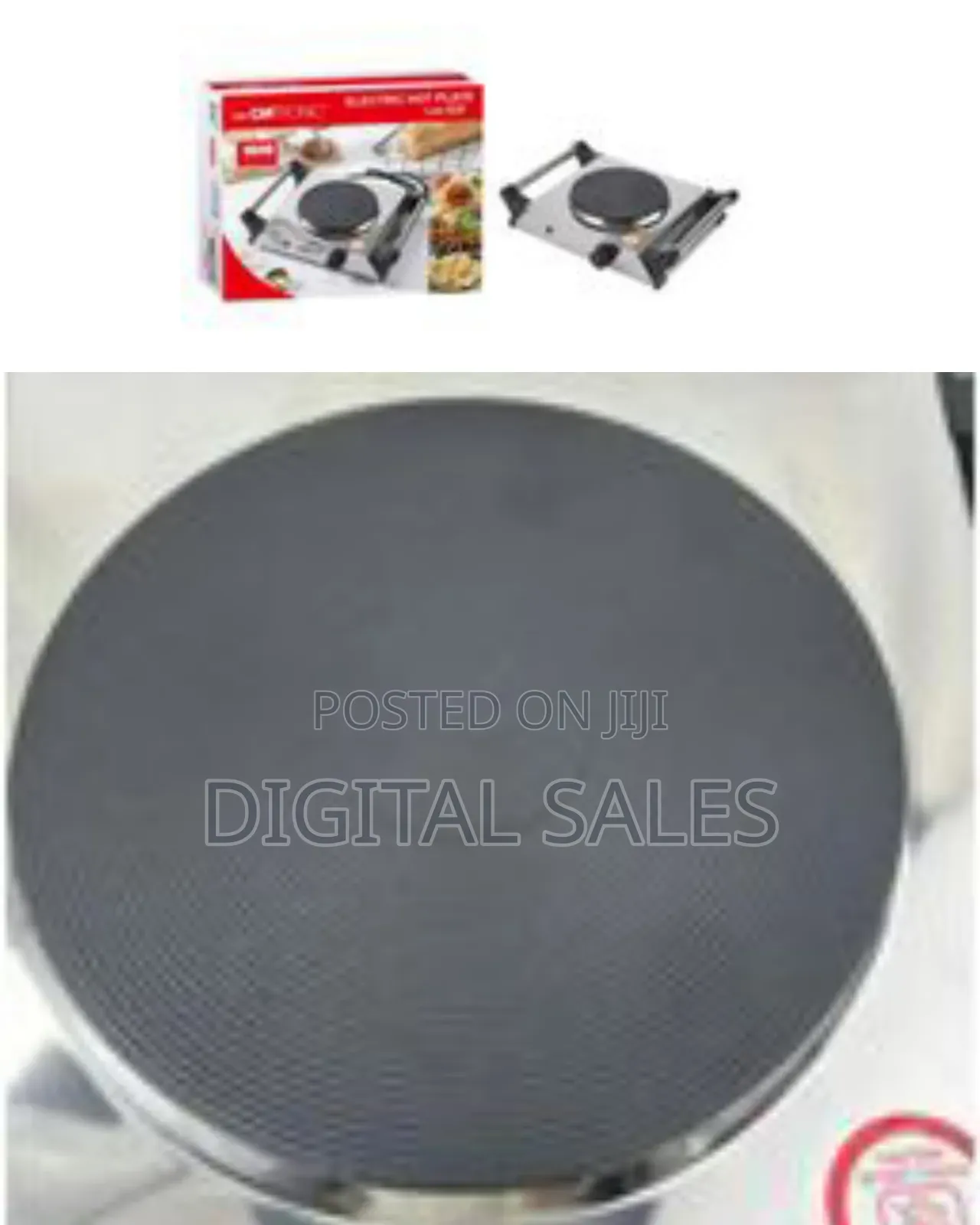 Cntronic Lee528 Single Burner Electric Hot Plate With Solid Plate