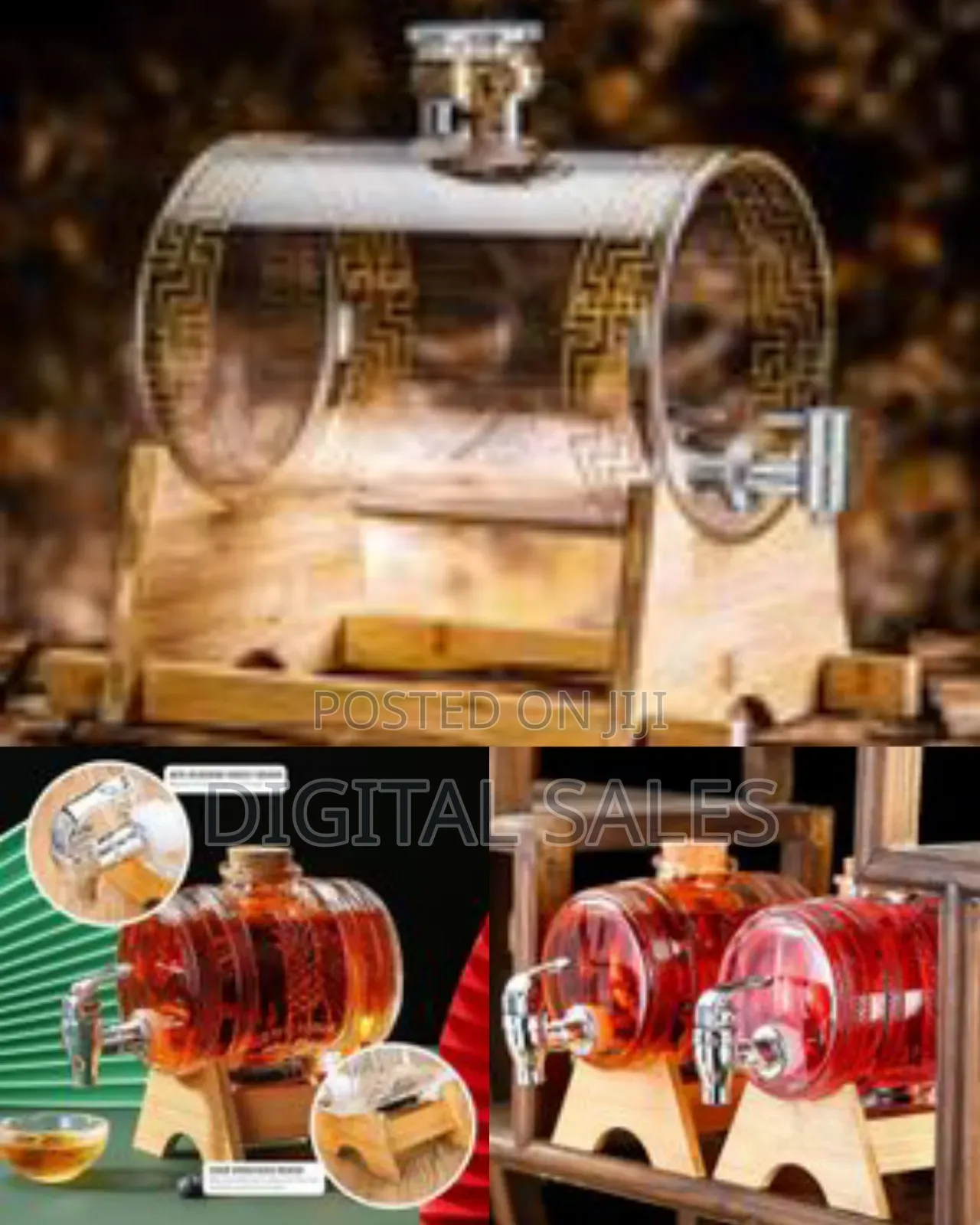 15litres Beverage Dispenser, Thickened Glassware Barrel With Sturdy