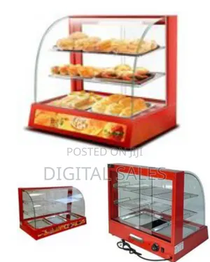 25 Kg , 26 X 18 X 24 Inch Medium Commercial Electric Curved Glass Hot
